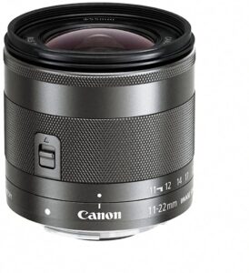 Canon EF-M 11-22mm f4-5.6 STM Lens