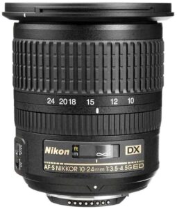 Nikon AF-S 10-24mm f/3.5-4.5G Lens