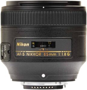 Nikon AF S 85mm f1.8G Lens