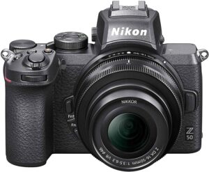 Nikon Z50 Mirroless Camera (Best Professionals Nikkon Camera)