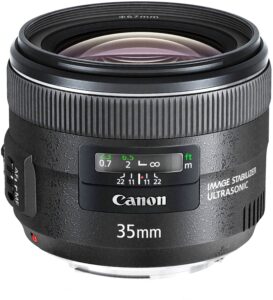 Canon EF 35mm F2 IS USM Lens