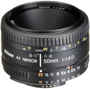 Nikon AF NIKKOR 50mm F1.8D Lens