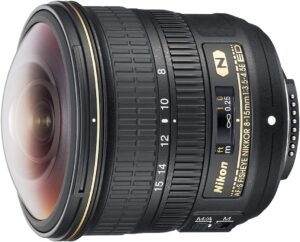 Nikon AF-S FISHEYE NIKKOR 8-15mm F3.5-4.5E Lens
