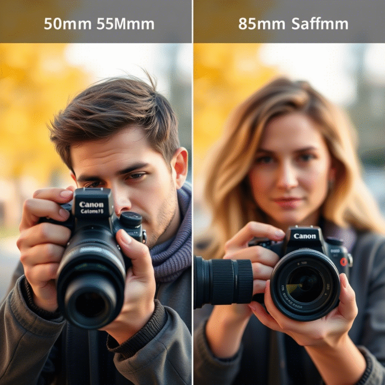 50mm vs 85mm for Portraits